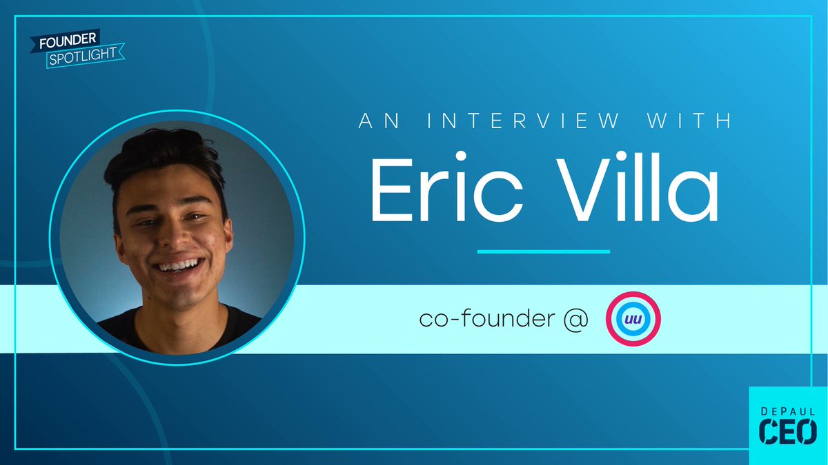 ceo_depaul's tweet photo. How can technology be used to reduce artist inequality in the film industry? 🎬

@ericvillla is the co-founder at @stuudeo, a streaming service that helps student filmmakers get their work discovered.

Check out our recent interview with Eric! 👇

https://t.co/2Qx9cU9tKq https://t.co/y5bKWEQOFE