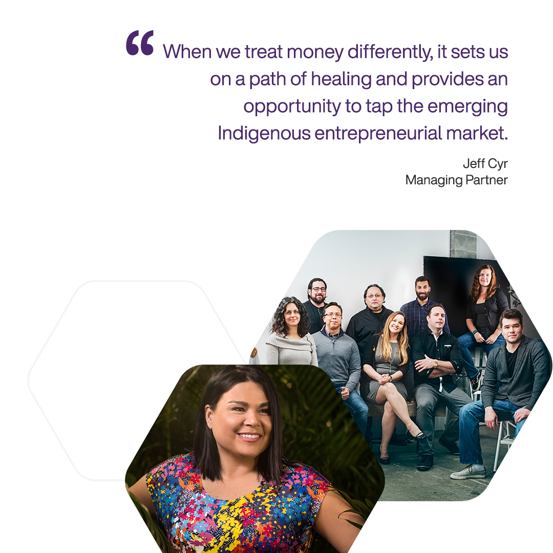 TELUS's tweet photo. “We partner with innovative Indigenous entrepreneurs to increase their chance of success." - @PaulLacerte, Managing Partner of @Raven_Capital. The TELUS #PollinatorFund for Good investee supports Indigenous tech entrepreneurs. https://t.co/tuI4a9pZ7C. https://t.co/n9jNAezZyr