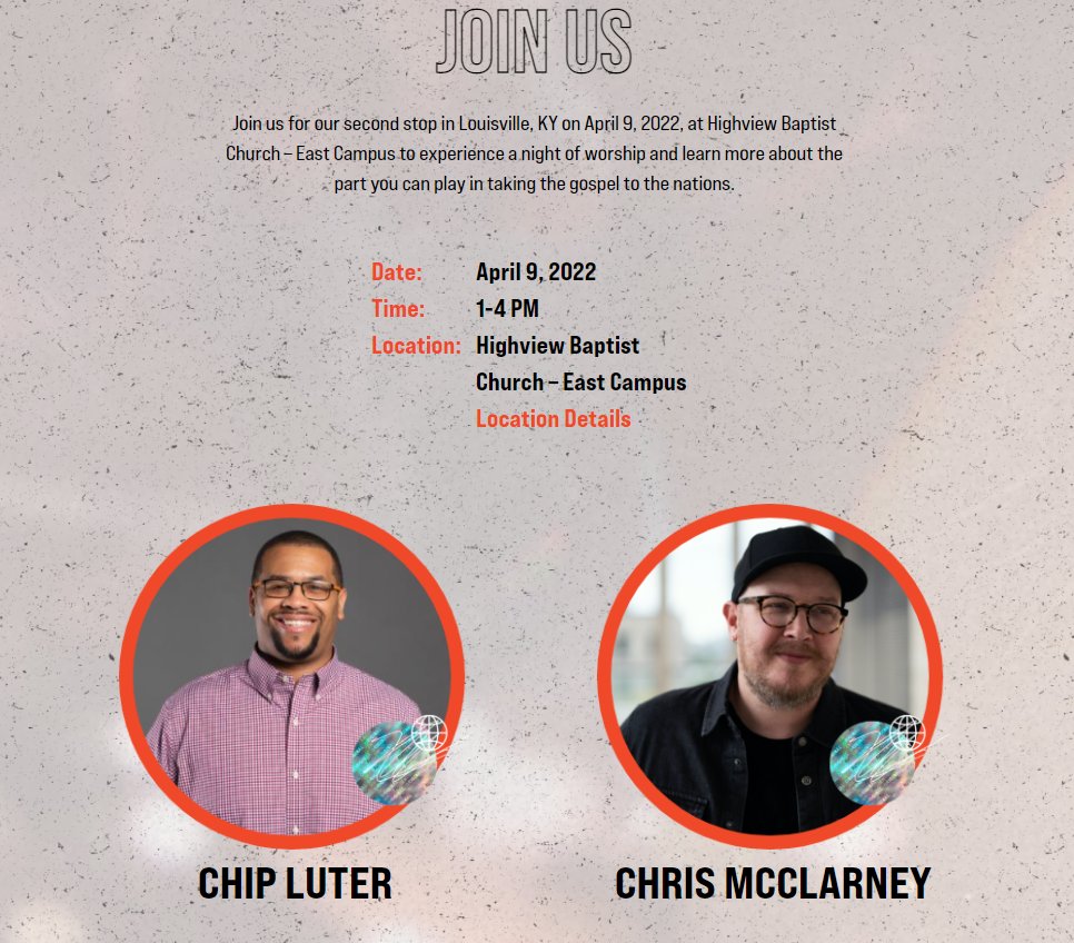 chris_j_derry's tweet photo. 📢SIGN UP NOW FOR REV7:9 LOUISVILLE!
https://t.co/juJQfxUt4y @IMB_SBC @chipluter @imbstudents 
#rev79 #everynation https://t.co/UPEQVs5P07