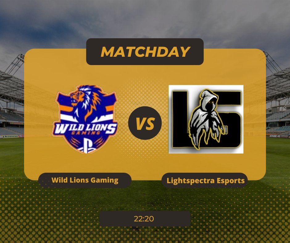 IT'S MATCHDAY
🏆| <a href="/LigasZero/">Liga Zero</a>
🆚| <a href="/WildLionsGaming/">Wild Lions Gaming</a>