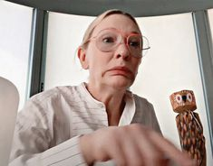 cateeblanchette's tweet photo. no thoughts, just Cate Blanchett being adorable https://t.co/b2dVRIehOt