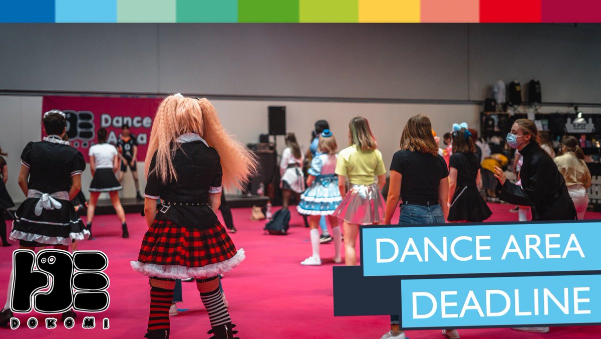 DoKomi's tweet photo. Die #DanceArea ist ein Platz, an dem Odottemita-Fans, K-Pop-Fans uvm. zusammenkommen, um die Dance-Community zu zelebrieren✨
Ihr wollt als Show-Act in der Dance Area auftreten?
Dann geht es hier zur Anmeldung:
➡️ https://t.co/jb9sDidCVC
❗️DEADLINE: 18. März 2022❗️ https://t.co/HWXHF2YtXx