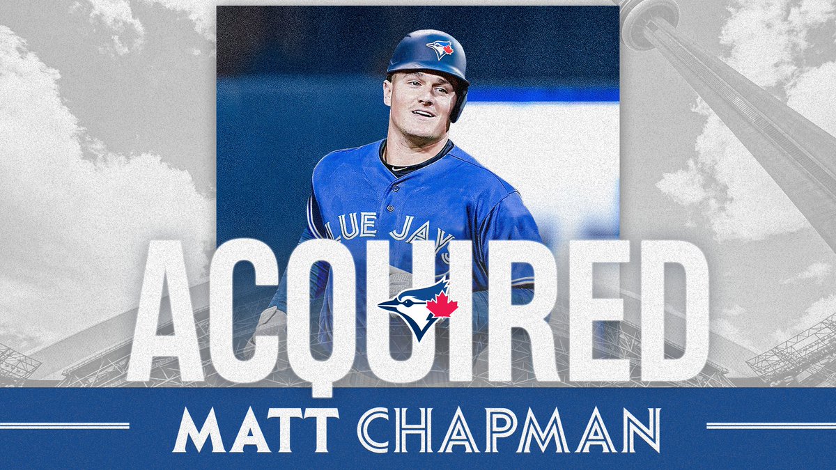 Toronto Blue Jays: Matt Chapman 2022 - Officially Licensed MLB