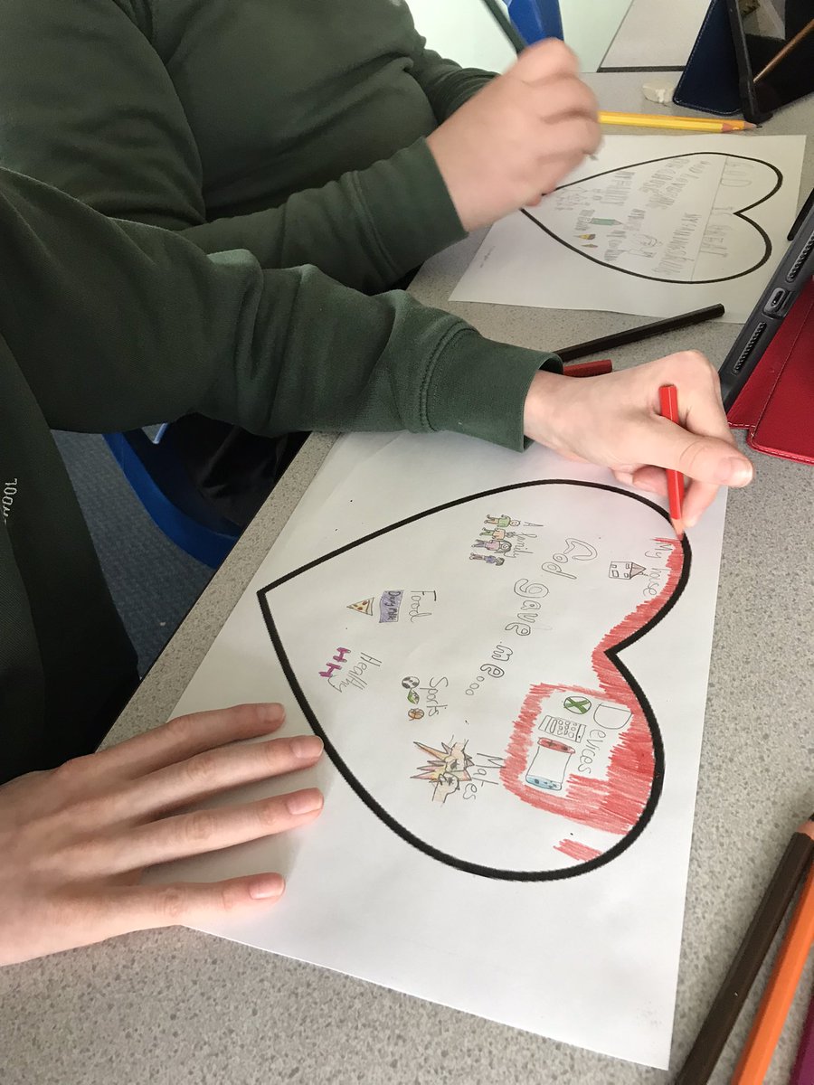 In 6 we are enjoying John 3.16 day by making hearts to show how much god loves us. The children love it! #john316 #godsbiglove #year6love