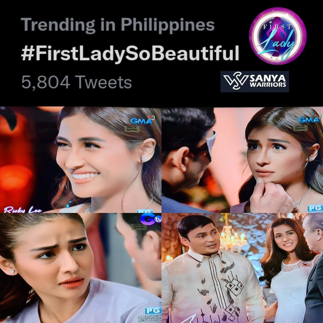 SanyaWarriors's tweet photo. Hooray for 5.8k tweets! Thank you sa mga nanood at nag tweet. Tutok lang para sa mas maraming good vibes.
#FirstLadySoBeautiful @sanya_lopez
@GMADrama @gmanetwork @Sparkle_GMA @akosi_LA @JojoNones @MagnoPancho @maxinemedina @thia_thomalla @thou_ism https://t.co/CjZG8CL5tu