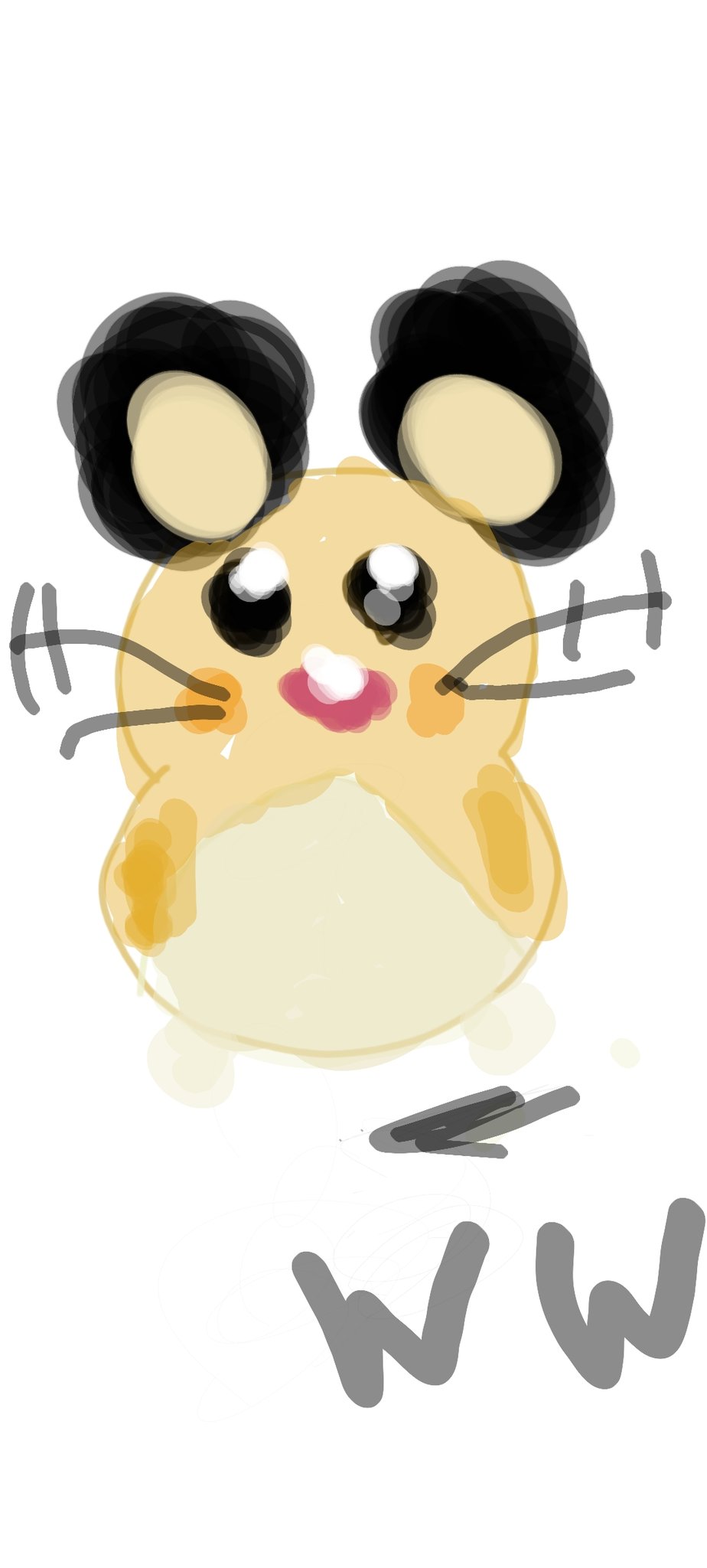 にわとり君 デデンネ描いてみた O W O 下手くそすぎて泣きそう W 初お絵描き ポケモン デデンネ イラスト初心者 イラスト練習 T Co Yobqtcxxoz Twitter
