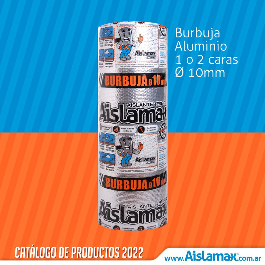 Aislamax's tweet photo. Conozca todo nuestro catálogo para el 2022. 
Hoy le presentamos la Burbuja Aluminio Ø10mm de 1 o 2 caras.  

Más info en https://t.co/xUeasIfOIv 

#Aislamax #Burbuja #ConAislamaxAhorrasMas https://t.co/XA60jIKPqV