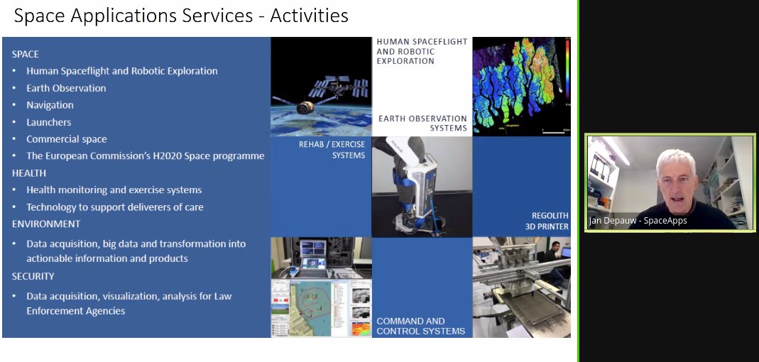 SWATNetProject's tweet image. #SWATNetProject Workshop 2 is in full spin! To show to the participants the examples of funding from @esa Jan Depauw from Space Applications Services provided an excellent overview what is needed to participate in an ESA tender and which activities SAS is running #spaceweather