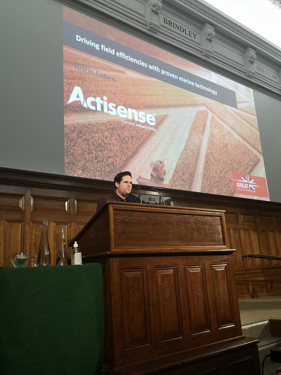 Justin Cohen of Actisense bringing learning from marine electronics to agriculture #gamechangingagritech