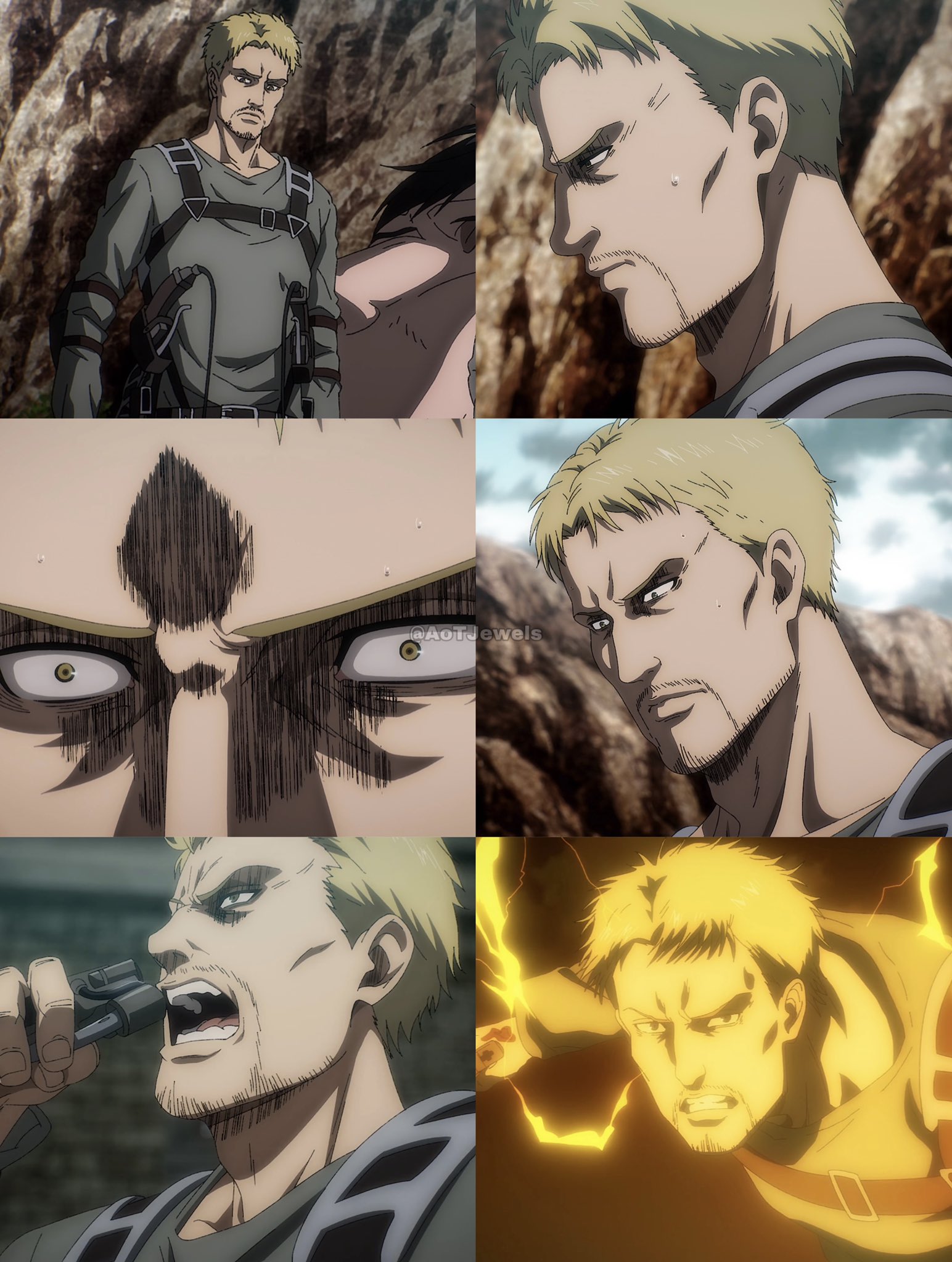 Attack on Titan on X: Reiner Braun  / X