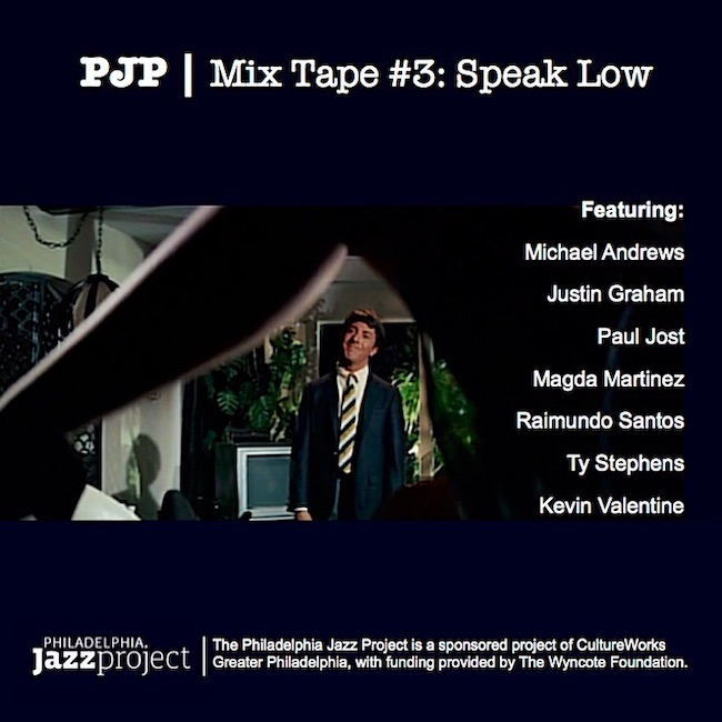 PHLJazzProject's tweet photo. PJP Mixtape Series #Mixtape #3: Speak Low - collection of some of Philly's finest male vocalists

Get It FREE Here: https://t.co/yHJFKQNBuy

#PhillyJazz #JazzMixtape #MichaelAndrews #JustinGraham #PaulJost #RaimundoSantos #TyStephens #KevinValentine #MagdaMartinez #SingPhillySing https://t.co/oQc7rSNnTO