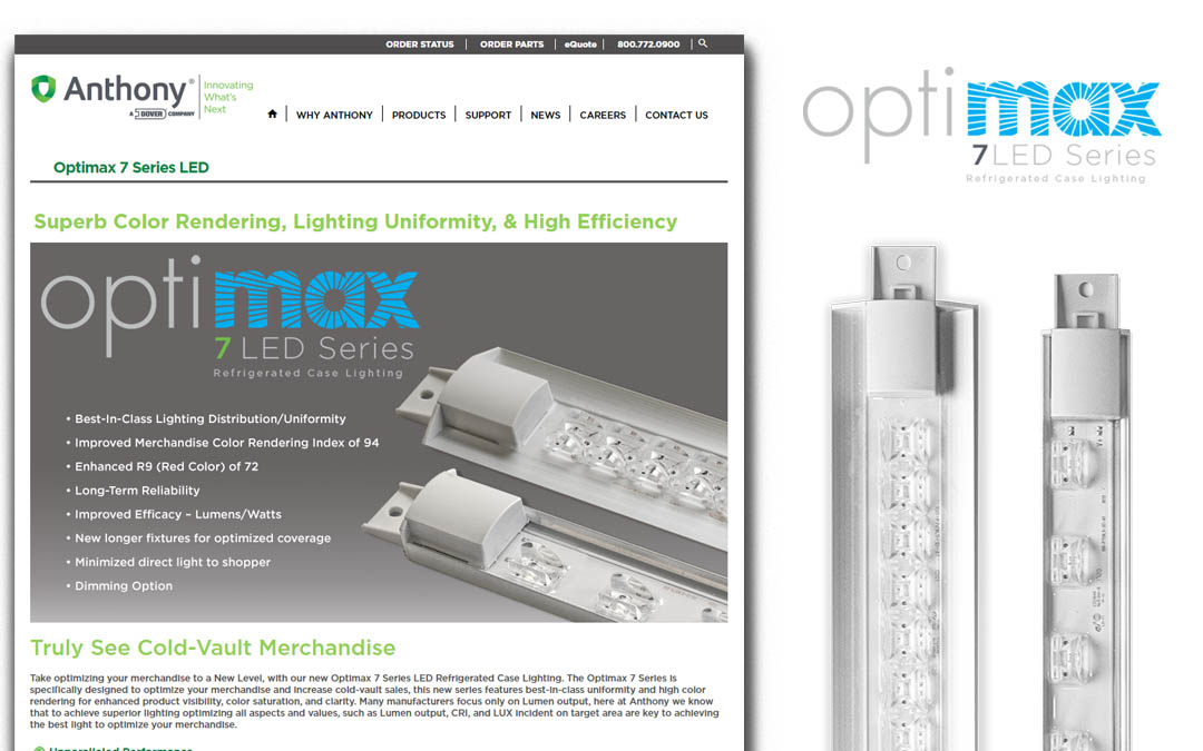 Interested in our new Optimax 7 LED Series Lighting, want to see what makes our new LED the leader of the pack? Visit the Optimax 7Series LED Product Page here: anthonyintl.com/solutions/othe…