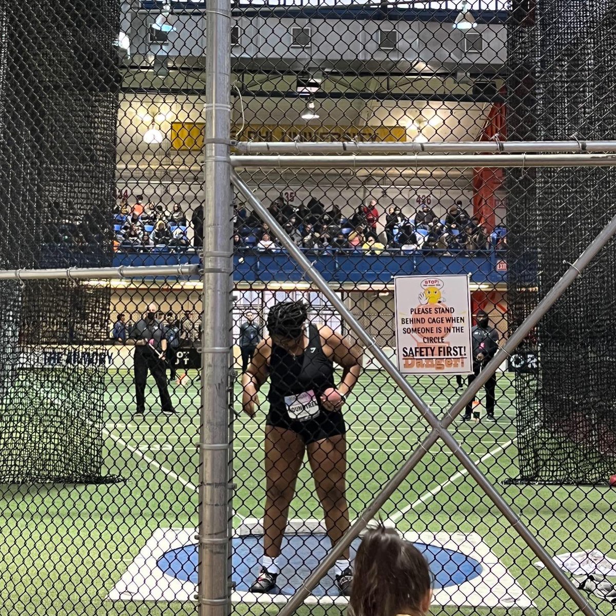 Toria_Roundtree's tweet photo. Beyond grateful that I had the opportunity  to compete at the New Balance Indoor Nationals this past weekend. Excited to see what outdoor has in store!!! #TotoThrows https://t.co/UPeD6I2X6b
