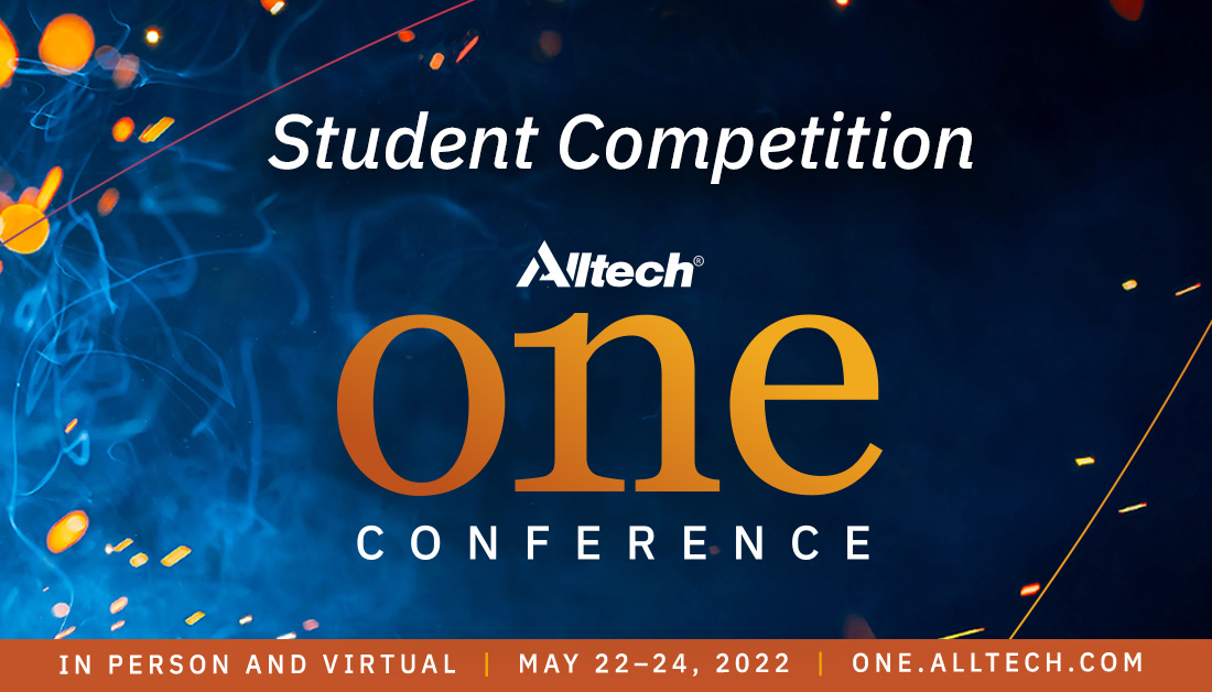 AlltechIreland's tweet photo. Delighted to be bringing back the ONE Student Competition again this year. More details to follow soon! #ONE22 #staytuned https://t.co/cIj0FJ0EAM