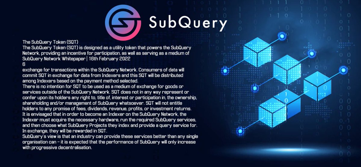 tenitoka_eth's tweet image. CONTENT SUBQUERY 
@SubQueryNetwork
 #SubQueryJanuary #web3