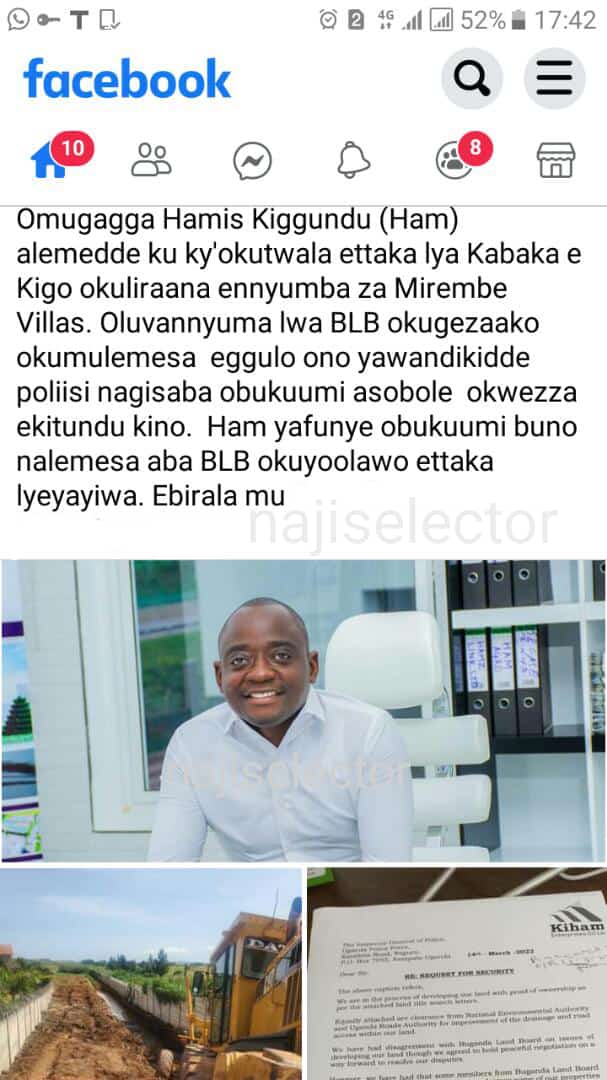 ashamed!!!Oh..no a boy ov 38yrs is fighting 4 KABAKA's land with no evidence just be he gat guns....Walayi bantu mwe babakozeseza naye mwe mulowooza mugenda tuleka waa?