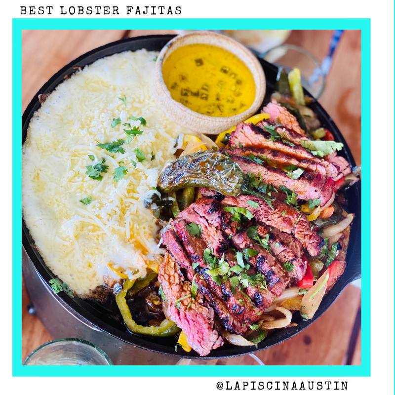 sxsweats's tweet photo. La Piscina inside Austin Proper Hotel  is a rooftop, poolside restaurant which immediately puts your soul at ease.  But their margs and lobster fajitas takes it to a whole new level. We like all things TexMex here in Austin. Enjoy! #sxsweats #sxsw2022 #atx https://t.co/ZOW1gLNexd