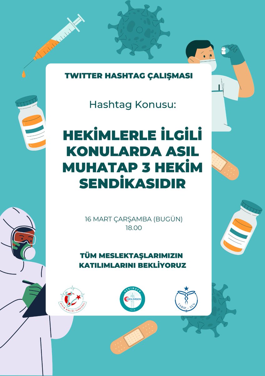 Tabip_Sen's tweet photo. Biz hekimler için her ne düzenleme yapılacaksa muhatap Hekim Sendikalarıdır. 
Hakkımızda bizden başka kimsenin temsilini kabul etmiyoruz.
@drfahrettinkoca @saglikbakanligi
@hekimsen
@hekim_birligi 
#MuhattabınızHekimSendikaları https://t.co/xljLPqVGKu