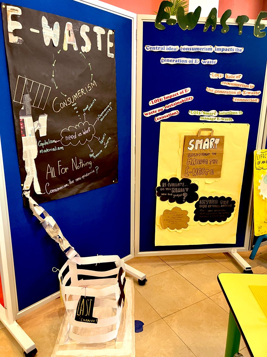Amitha Murthy (@amithamurthy) on Twitter photo What is common between #fastfashion and #consumerism?
Grade 5 children reflect to create a #prototype of a fabric material that can grow as they grow!
Any takers to the idea? #positivechangemakers
#pypexhibition <a href="/GMA_Primary/">@GMA_Primary</a>
<a href="/ibpyp/">IB PYP</a> <a href="/KNargish/">Nargish Khambatta</a> <a href="/LSathyan/">Lakshmi Sathyan</a> <a href="/priyap70/">PRIYA PRAKASH</a> What is common between #fastfashion and #consumerism?
Grade 5 children reflect to create a #prototype of a fabric material that can grow as they grow!
Any takers to the idea? #positivechangemakers
#pypexhibition <a href="/GMA_Primary/">@GMA_Primary</a>
<a href="/ibpyp/">IB PYP</a> <a href="/KNargish/">Nargish Khambatta</a> <a href="/LSathyan/">Lakshmi Sathyan</a> <a href="/priyap70/">PRIYA PRAKASH</a>