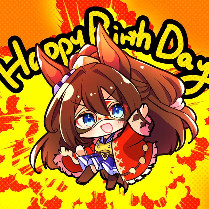 エルお誕生日おめでとうございます🦅✨
#ウマ娘 #エルコンドルパサー #エルコンドルパサー生誕祭2022 