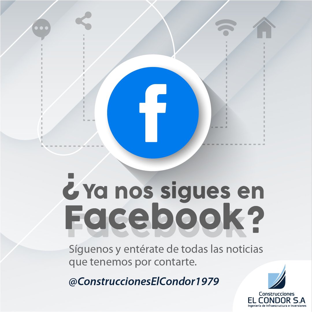 C_ElCondor's tweet photo. ¿Ya conoces nuestro canal de Facebook? Te invitamos a seguirnos y mantenerte enterado 👉🏽 https://t.co/TPPzvMPyuM https://t.co/xW6lBqdXUI