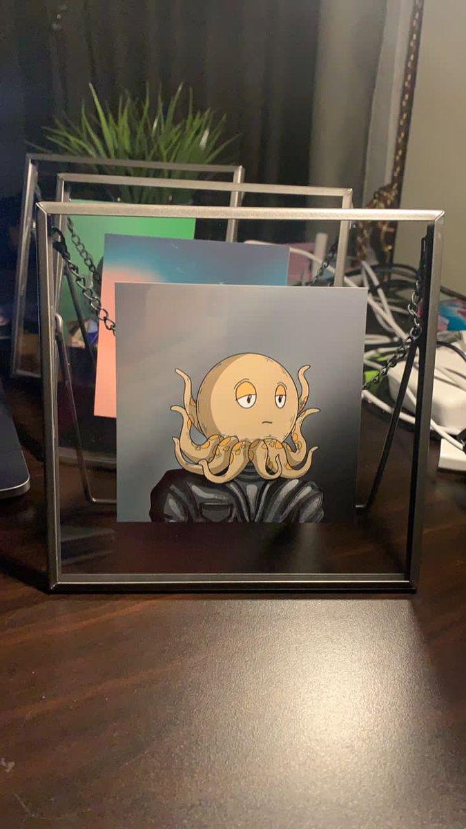 hi everyone!! 👋🏻 
these are some <a href="/RichSquidClub/">RichSquidClub | NFT Project by Pemburu Crypto</a>’s nft collections in ikea frame

most beneficial concept when you buy your nft’s collection from us is we will post the exact token,physically, straight to your house📦📪🏡 cool isn’t??🤩🤩

please help me RT this tweet🐣thank ya!