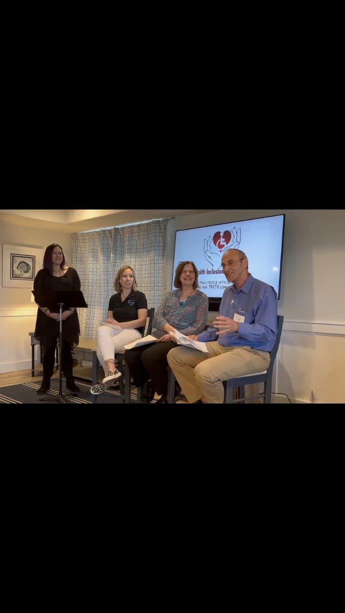 howardblas's tweet photo. Still smiling from a great few days in Virginia Beach at the @FaithInclusion Network Conference--with @karenjacksol &amp; @InclusionShelly and on a panel discussing @NationalRamah TikvahNet https://t.co/Z5YGLOY7au