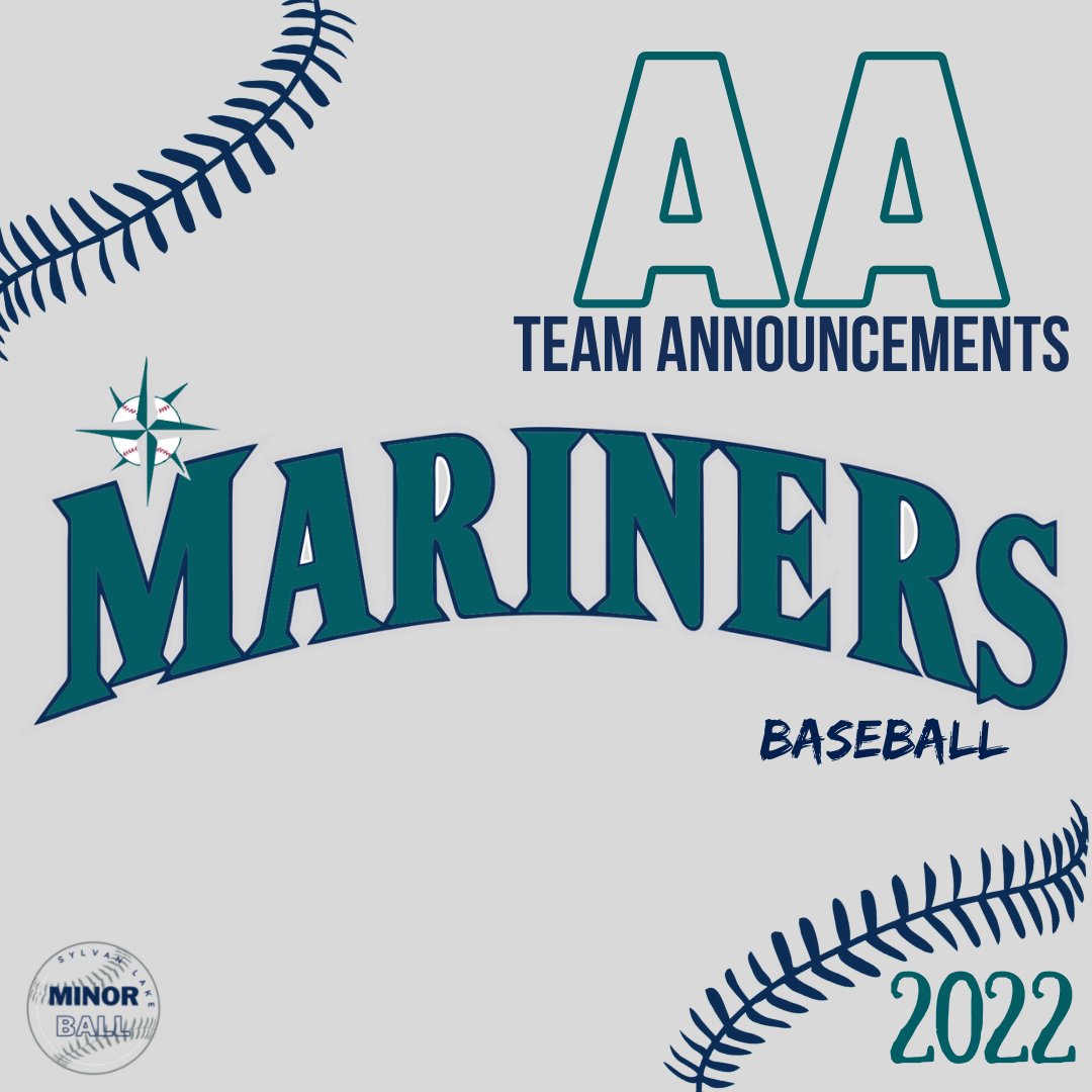📣 2022 Team Announcements 📣
Sylvan Lake Mariners | 13UAA, 15UAA, 18UAA Rosters are now posted to our website!

(11UAA Coming Soon...)

Sylvanlakeminorball.ca

⚓️⚾️ ⚓️⚾️ ⚓️

Thank you to all who attended tryouts! We look forward to the 2022 season!
#sylvanlakemariners #slmba