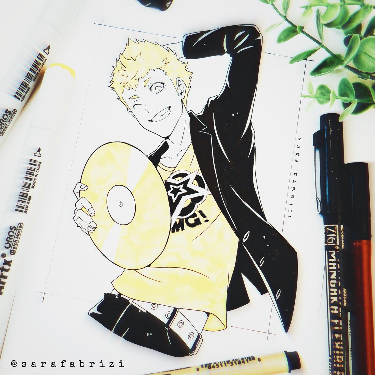 ⚡️ Ryuji ~ Commission made some time ago 💛 