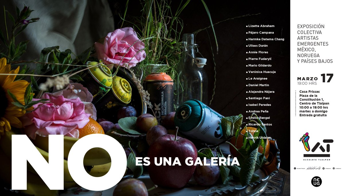 picapina's tweet photo. ¡Fuga a Tlalpan! El próximo jueves 17 de marzo a las 19 horas inauguramos NoEsUnaGaleria en Casa Frissac. Vengan a ver la exposición con obras de 18 artistas! Los esperamos en Calle Moneda sn, Tlalpan Centro I, Tlalpan, 14000 Ciudad de México, CDMX https://t.co/T9W4Wf1jsI