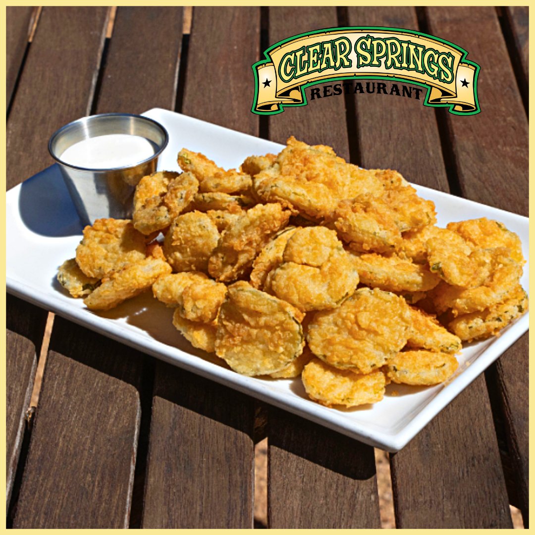 ClearSpringsTyl's tweet photo. You don't need a fork to eat good food!π Fried pickles are perfect for dipping!β€οΈ
#tylertx #tylertexas #whitehousetx #etx #easttexas #easttx #clearspringstyler #tylerfoodie #easttxlife #clearspringsrestaurant https://t.co/1QIQYxtBv9