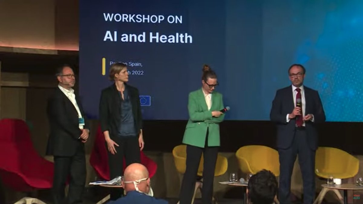 InTouchAIeu's tweet image. "We reached the goal to show EU AI Excellence and to link our work to the international community. Developing policies is the key enabler. Thanks to all the speakers who joined us!"

@Juha_Heikkila from @RoboticsEU with the closing remarks of the #ExTrAI #EuropeanAIWeek #EuatExpo