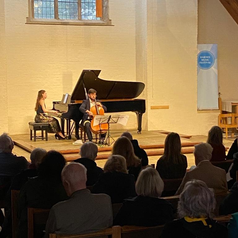 Barnes Music Festival (@barnesmusicfest) on Twitter photo Thank you <a href="/TobyWhitecello/">Toby White</a> and <a href="/StanevaM/">Marina Staneva</a> for brightening up a rainy day with such beautiful music 🎶💕Supported by <a href="/TillettTrust/">The Tillett Trust</a> 👏 Thank you <a href="/TobyWhitecello/">Toby White</a> and <a href="/StanevaM/">Marina Staneva</a> for brightening up a rainy day with such beautiful music 🎶💕Supported by <a href="/TillettTrust/">The Tillett Trust</a> 👏