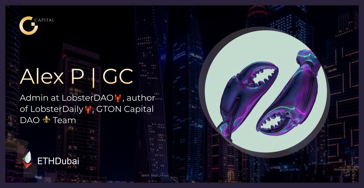 defiant_maxi's tweet photo. Know your... contributor, of course! 😅

We'll give you some deets about the ⚜️ 𝔾ℂ's speakers whom you'll hopefully meet at @ETHDubaiConf 

@AlekseiPupyshev will do a workshop on @iearnfinance strategies with @HardhatHQ 

📅30 of March
⏰1:30pm-4:30pm
👇
https://t.co/AAymdI1Qaf https://t.co/RYo3DuN9YM