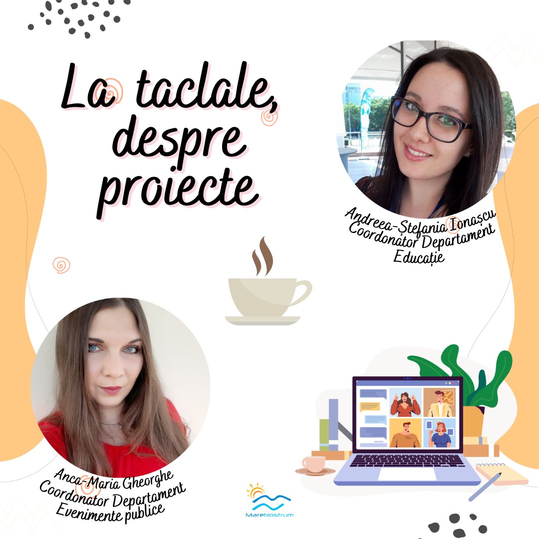 🎯 LA TACLALE, DESPRE PROIECTE 🎯 este o discuție live și prietenoasă despre ceea ce facem noi pentru a CREȘTE RESPECTUL FAȚĂ DE MEDIU. 

Prima intervenție // 28 MARTIE// ora 18.00