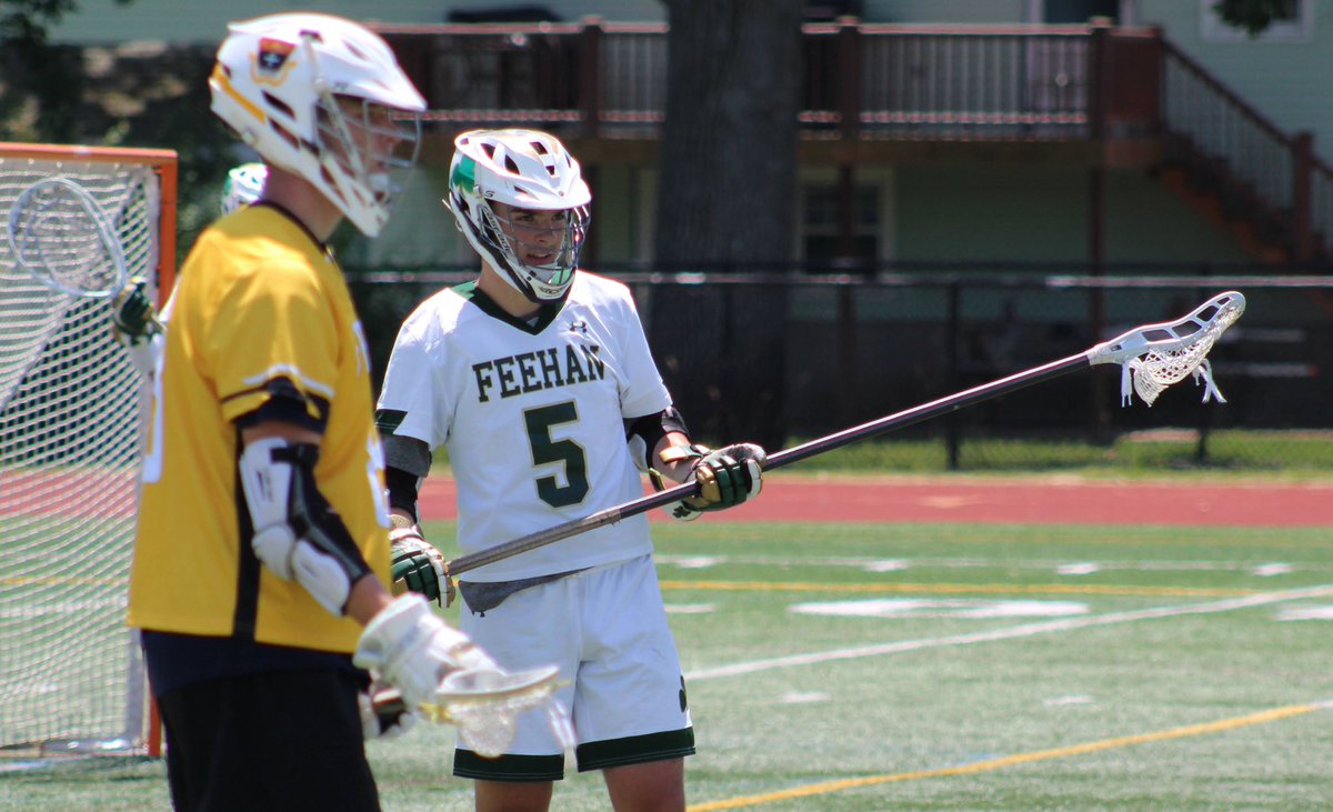 And then it was 5! Put in the work, get the results! Derek knows the deal! <a href="/FeehanAthletics/">Bishop Feehan Athletics</a> #rocklax