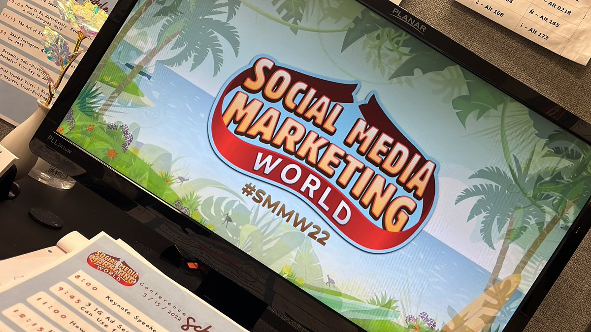 amiranda_84's tweet photo. Yesterday was amazing. Ready for more!!!! Day 2 #SMMW22 https://t.co/P4QYgFHavb