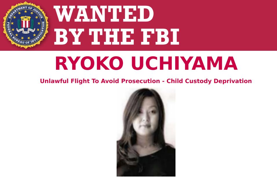 FBIMostWanted's tweet photo. On March 16, 2006, Ryoko Uchiyama is believed to have left California and travelled to Japan with her then one-year-old daughter, Melissa Hinako Braden, while involved in a custody dispute with the child's father. Help the #FBI find them: https://t.co/8DsyoYsBG6 https://t.co/JxfOLkv2TY