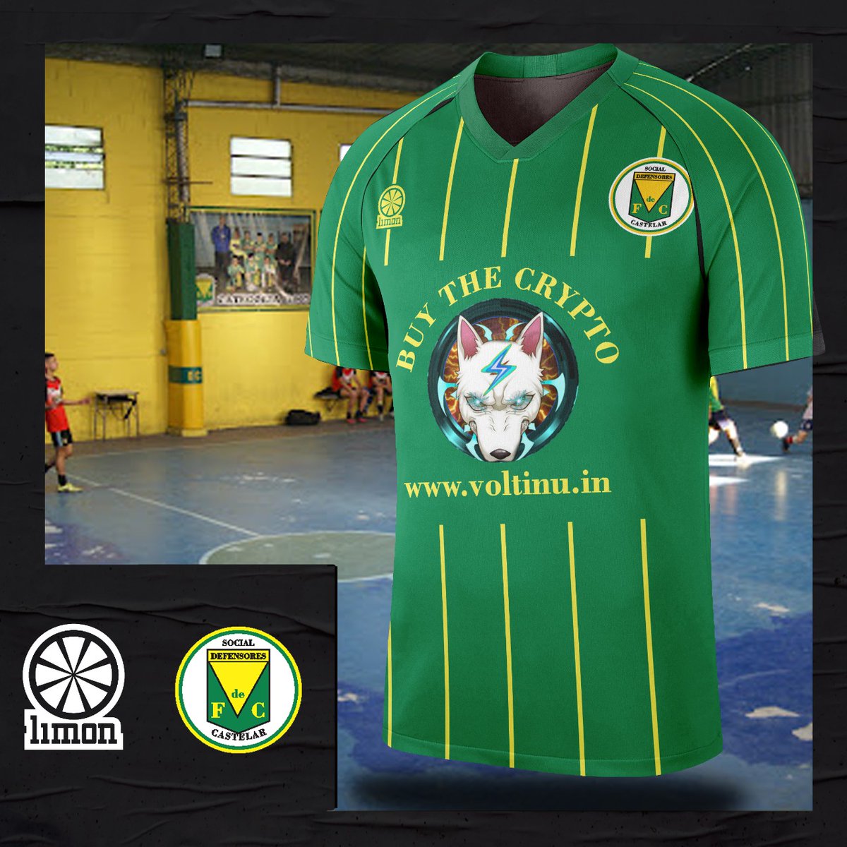 ClubDefCastelar's tweet photo. Queremos agradecer a @VoltInuOfficial por el apoyo a nuestro club.
Seguimos trabajando juntos por los chicos! 
🔰⚡ https://t.co/fSFM1It3o9