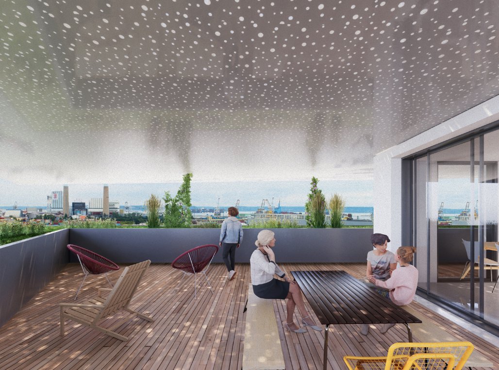 salonsimi's tweet image. ☀️ @LH_LeHavre va accueillir sa première tour à énergie positive !

➡️ La tour @ElithisGroupe vise une facture énergétique nulle via : 
👉 la production d’énergie solaire
👉 une conception poussée de l&apos;isolation
👉 la gestion de l’énergie grâce au numérique et la domotique