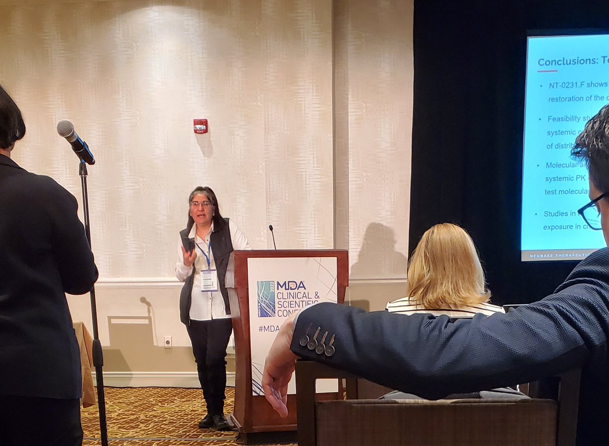 Great session this morning on enhancing the delivery of oligonucleotide therapeutics. #MDAConference