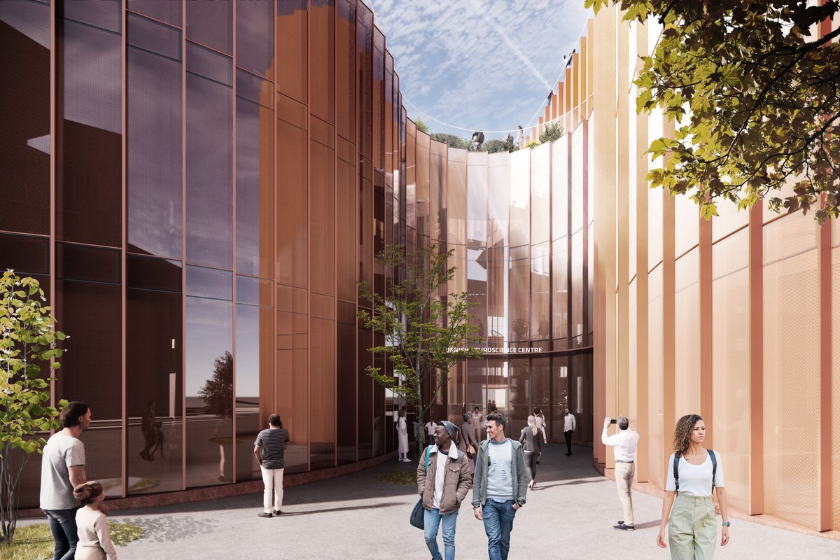 A new hospital in Denmark for <a href="/AUHdk/">Aarhus Uni.hospital</a> takes an entirely new approach to brain science in order to improve mental health globally! #architecture  #neuroscience #denmark #science #brain #hospital #aarhusuniversity #aarhus