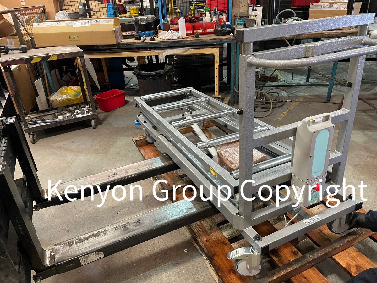 wjkenyon's tweet photo. Good afternoon all. A Kenyon client urgently needed a Lifting Trolley. Order was placed Monday and it’s just been collected by our carriers. With Kenyon the customer will come before everything as we know you have a choice. Thank you for choosing Kenyon.#trolleys #open365 #UKmfg https://t.co/lRkrgq3Lj1