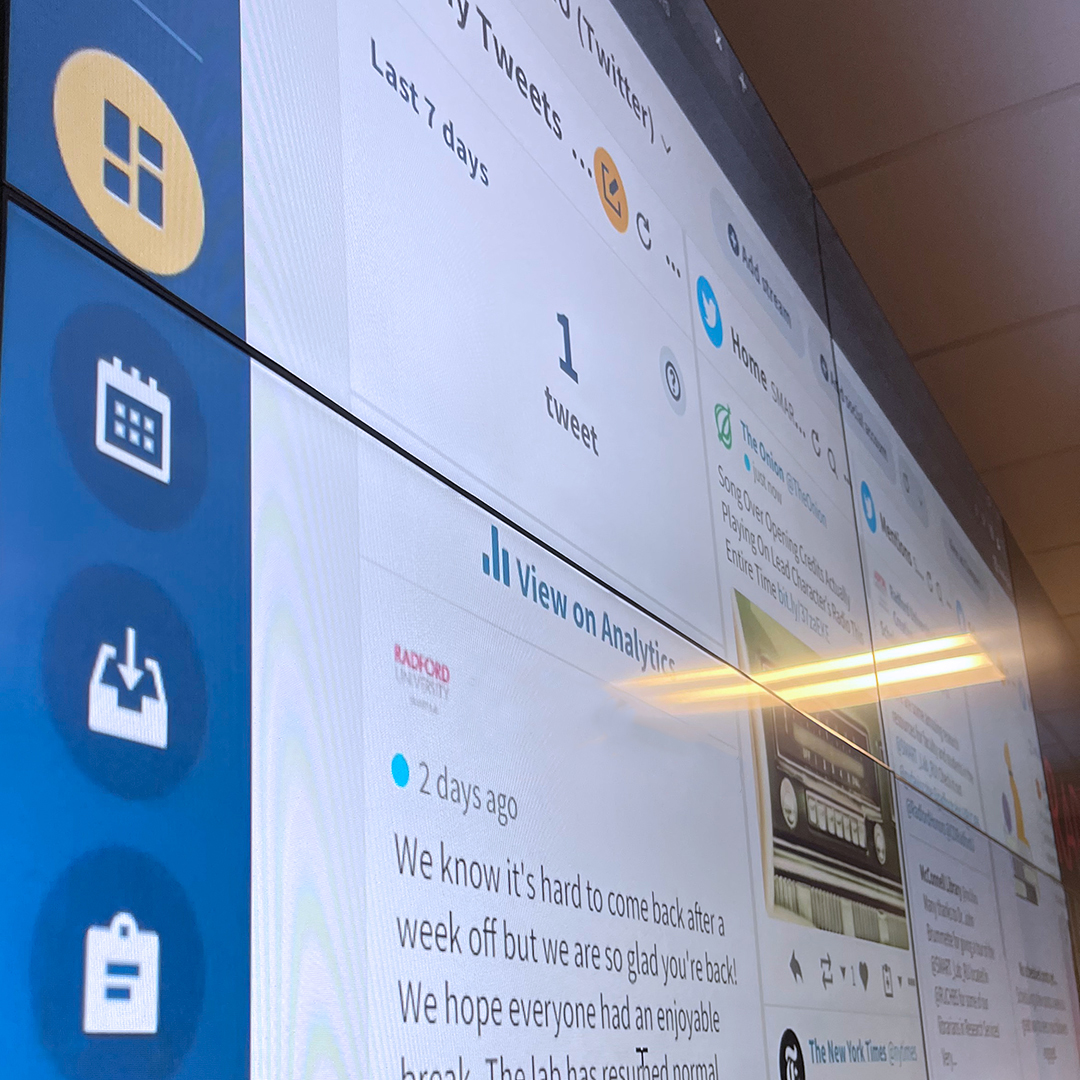 Radford University tweet media