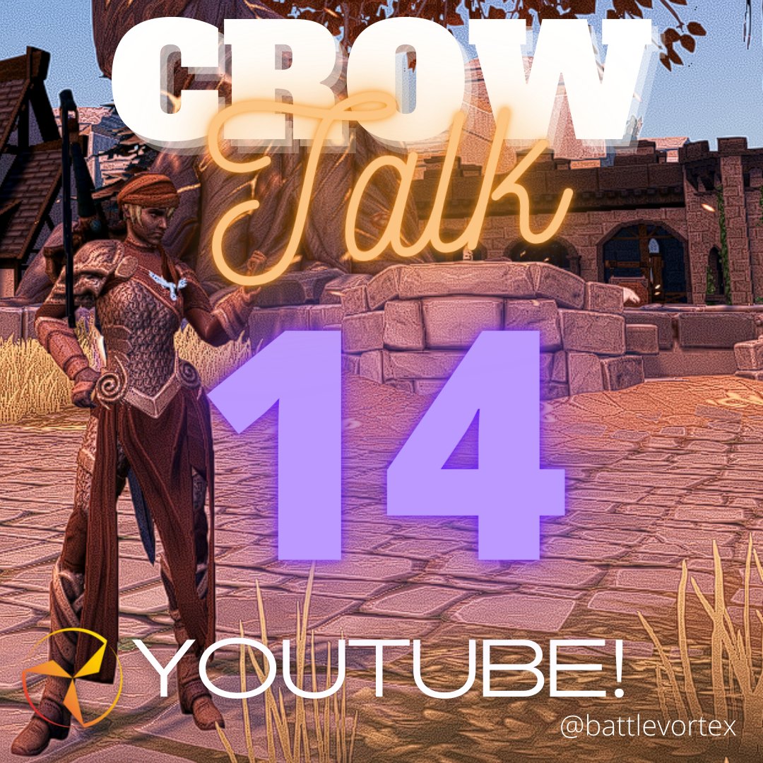 BattleVortex's tweet photo. Taking the training wheels off this Crafting Simulator MMO might be a challenge. Is Monumental up for it? Check out the latest Crowfall Podcast now on YouTube. https://t.co/UIIShHOEUw @Crowfallpod @CrowfallGame #crowsofafeather https://t.co/sfmXuBoZli