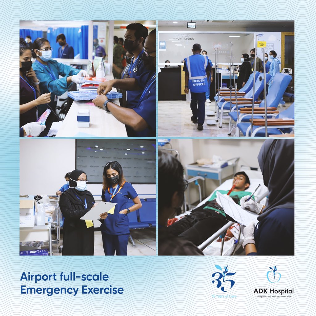 Adk Hospital Highlights From Airport Full Scale Emergency Exercise Adk35 T Co Ihyebexk3s Twitter