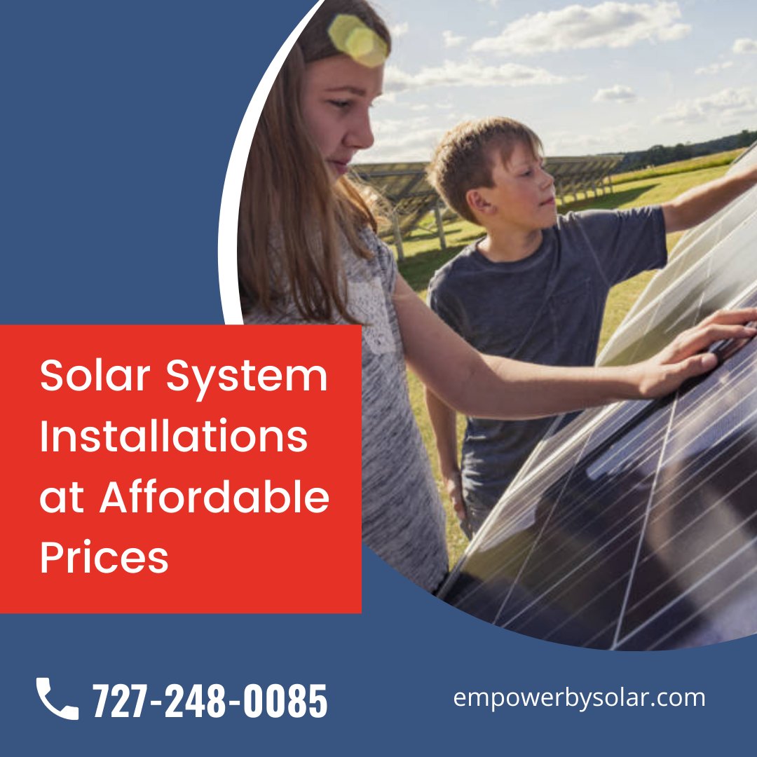 Empowerbysolar's tweet image. Empower by Solar offers the best prices for solar panel installations.

Visit empowerbysolar.com today to know more about our services and prices.

#solarpanel #solarpower #solarpowerinstallation #solarpanelinstaller #solarpowerservice #solarpowerenergy #homesolarpower