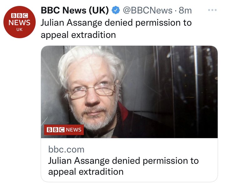 I’m old enough to remember when the very idea this guy was going to be sent to the US once the cops got their hands on him was an absurd conspiracy theory