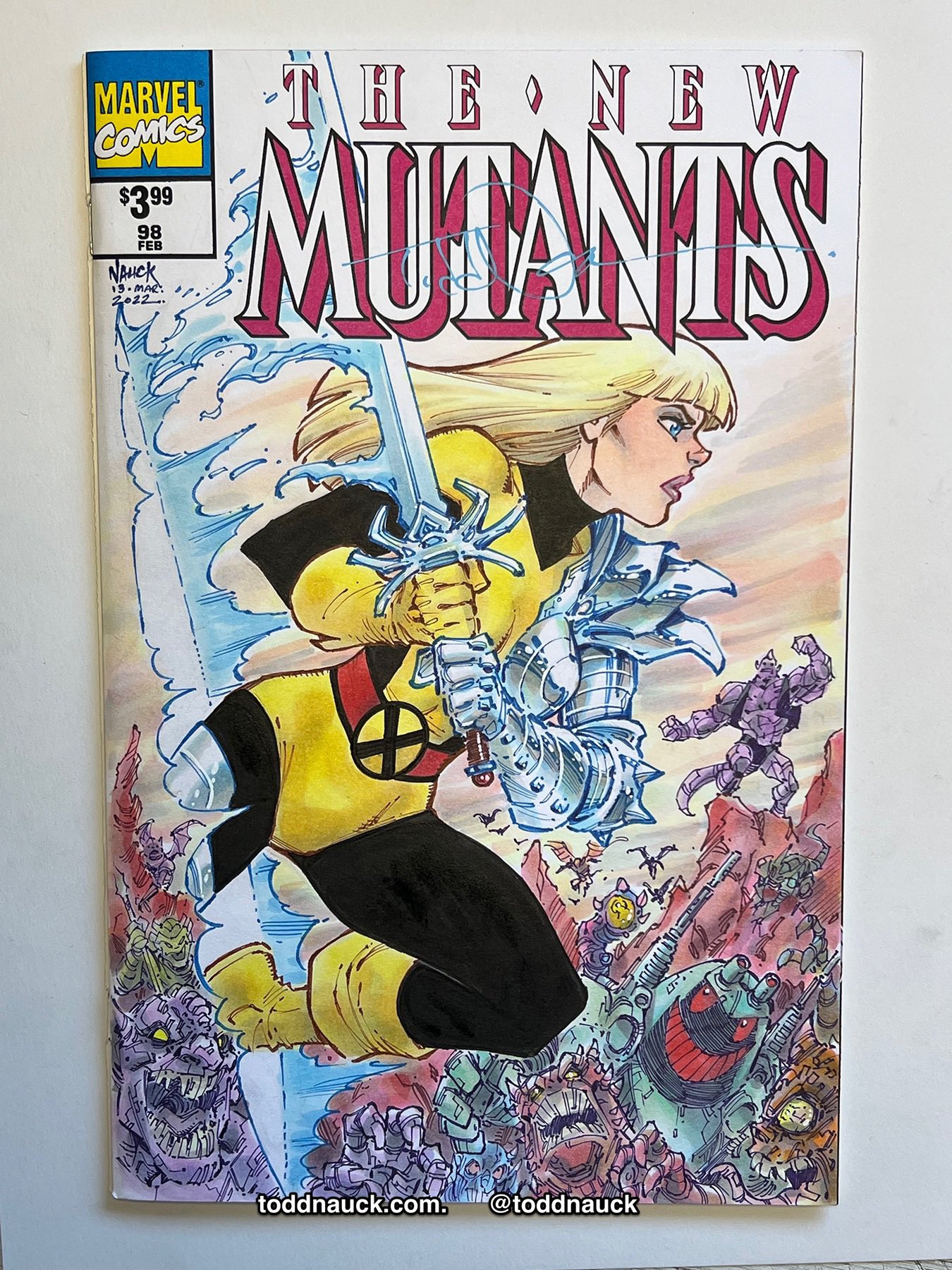 New Mutants' Magik  The art of Todd NauckThe art of Todd Nauck