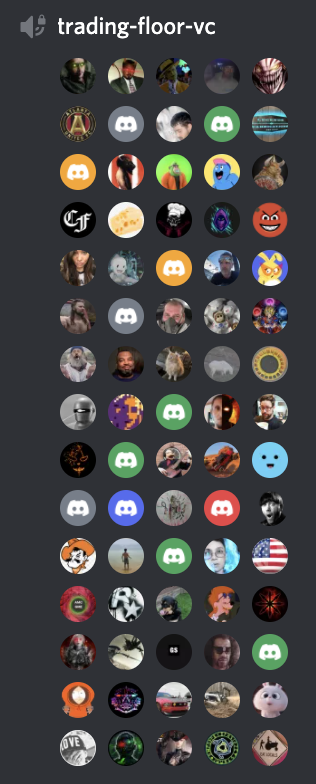 MoneyPrinter's tweet photo. If you missed this, we are still out here, in the #HellsTradingFloor Trading Floor voicechat. 

We are here, everyday, bell to bell baby!

https://t.co/MtXPBOURCv https://t.co/XdyovXgNgP